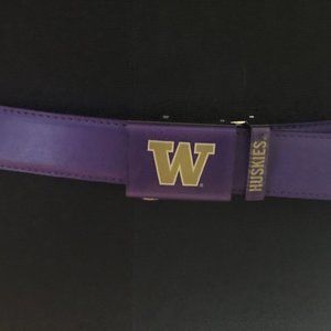 HEY DAWG FANS - Mission Purple Leather W belt